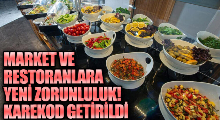 Market ve Restoranlara Yeni Karekod Zorunluluğu: 60 Gün Süre Verildi