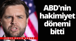 James David Vance, Amerika’nın Tartışmasız Hakimiyet Dönemi Bitti