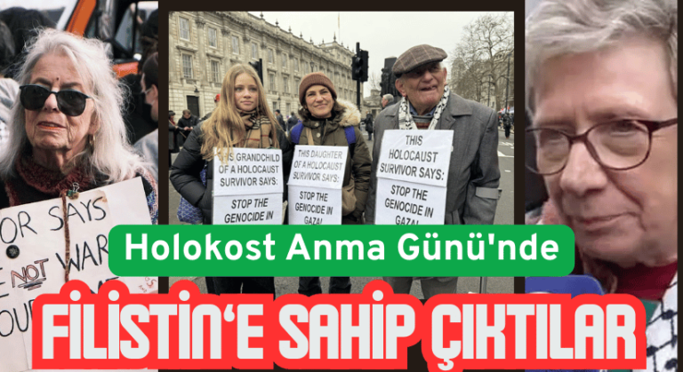 Holokost’tan Kurtulan Yahudiler, Filistin’de Yaşananlar Nedeniyle İsrail’i Protesto Etti