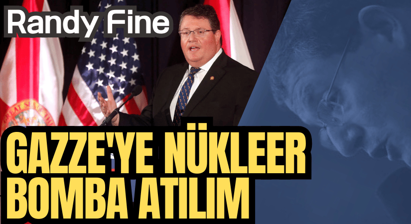 Randy Fine, Gazze’ye Nükleer Bomba Atılım