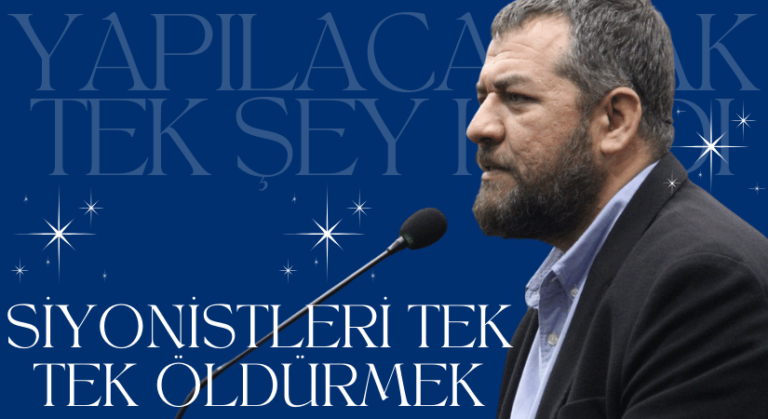 Yeni Şafak yazarı İsmail Kılıçarslan, Siyonistleri Tek Tek Öldürmek Gerekir