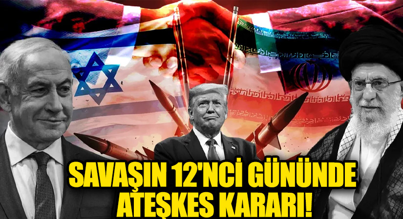 İsrail ve İran Arasında Ateşkes İlan Edildi