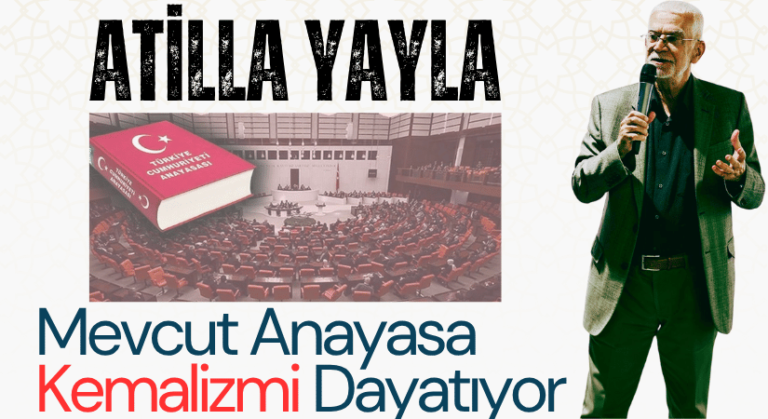 Mevcut Anayasa Kemalizmi Dayatıyor