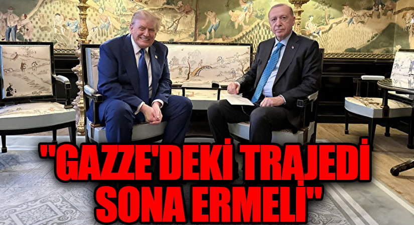 Erdoğan ile Trump NATO Zirvesinde Bir Araya Geldi