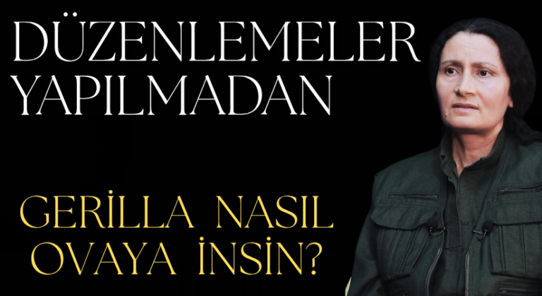 Bese Hozat’tan Çarpıcı Açıklama: “Anayasal Düzenleme Olmadan Gerilla Ovaya İnemez!”