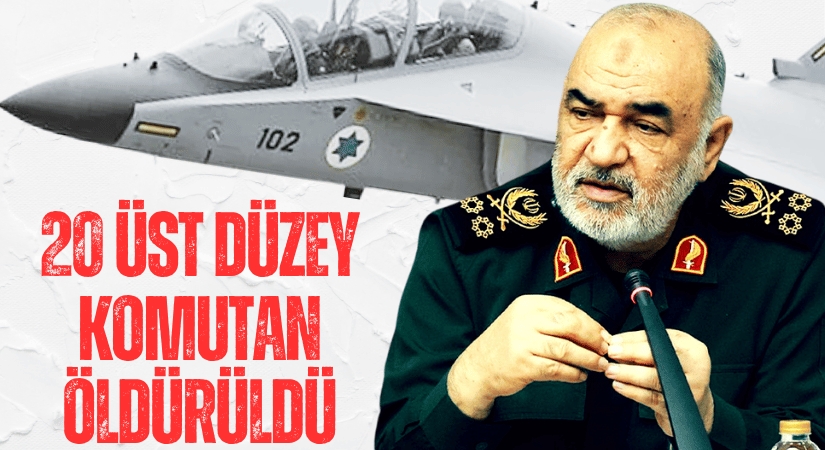 İsrail’in Saldırılarında En Az 20 Üst düzey İranlı komutan öldürüldü
