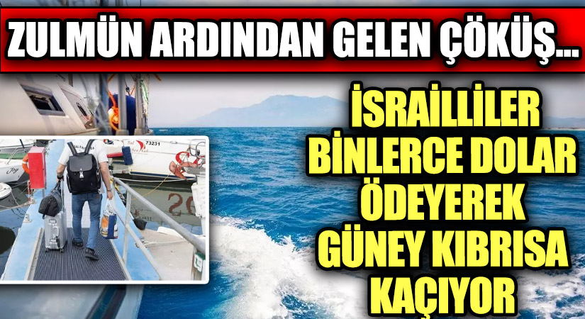 İsrailliler Güney Kıbrıs’a Kaçıyor: Yatlarla Sığınma Başladı
