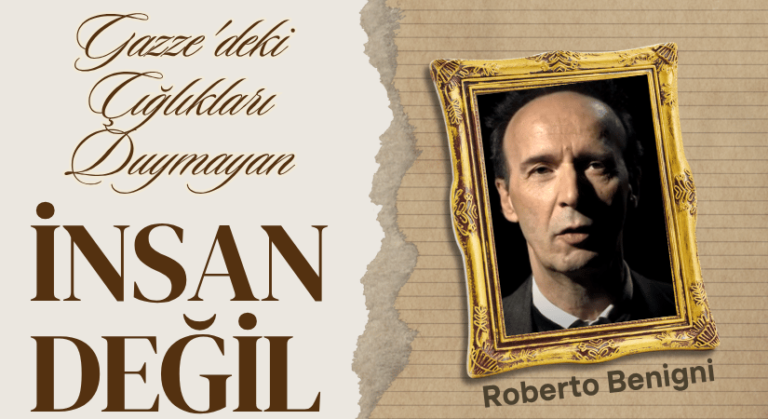 Oscar’lı Oyuncu Benigni: Gazze’deki Çığlıkları Duymayan, İnsan Değildir