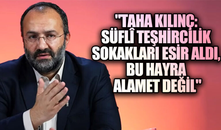 “Teşhircilik Toplumumuzu Esir Aldı, Artık Ölçü Vakti Geldi”