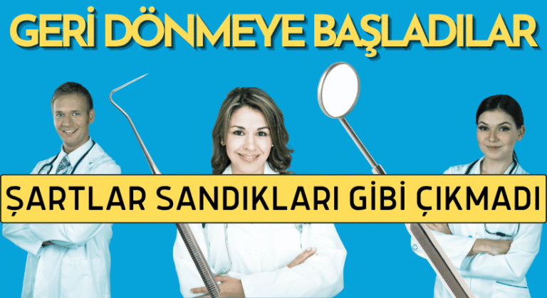 Yurtdışına Giden Doktorlar Türkiye’ye Geri Dönüyor