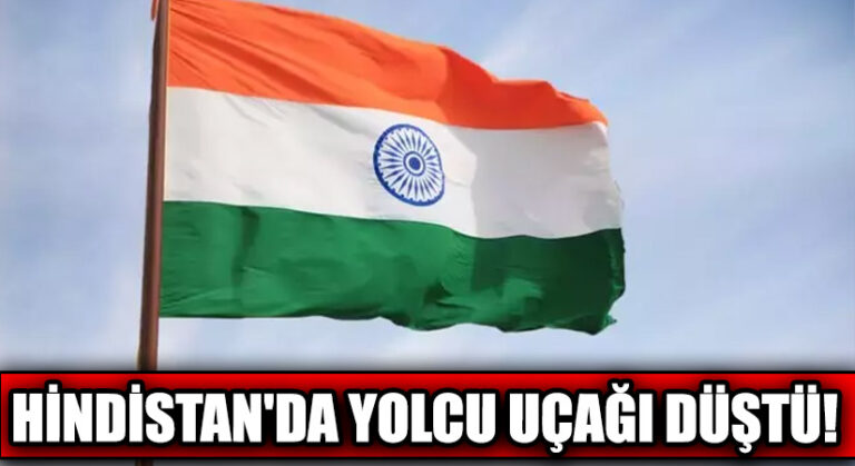 Hindistan’da Yolcu Uçağı Düştü!