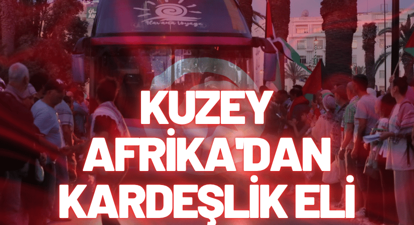 Tunus’tan, Gazze İçin Büyük Dayanışma Yürüyüşü Başladı