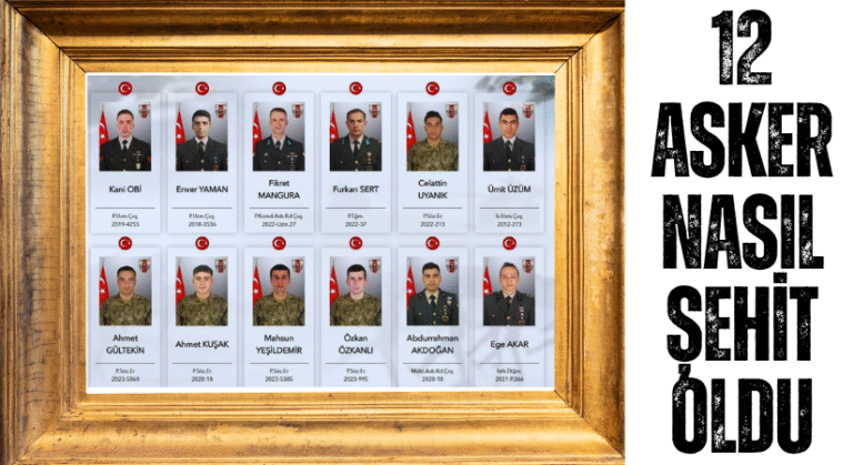 12 Askerin Şehit Olduğu Mağara Olayı Soruşturuluyor