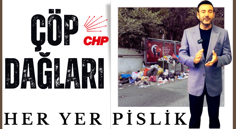 CHP’li Beşiktaş Belediyesine Çöp İsyanı