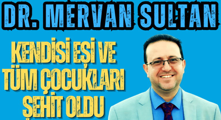 Endonezya Hastanesi Müdürü: Dr. Mervan Sultan Şehit oldu
