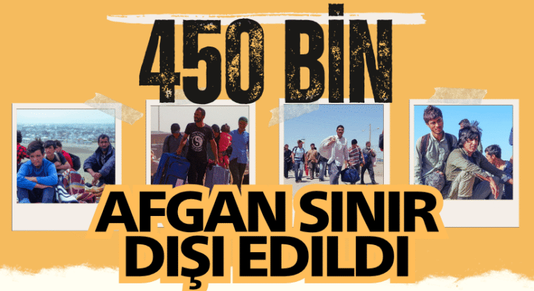İran, 1 Ay İçerisinde 450.000 Afgan’ı Sınır Dışı Etti