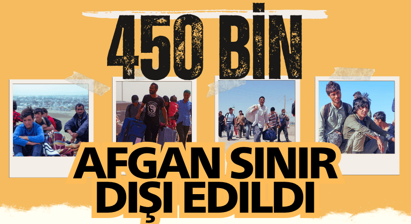 İran, 1 Ay İçerisinde 450.000 Afgan’ı Sınır Dışı Etti