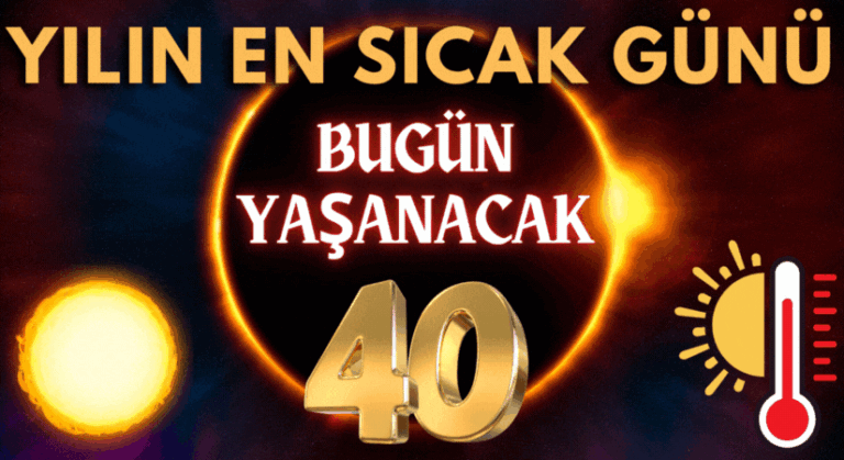 İstanbul’da: Termometreler 40 Dereceyi Görecek!