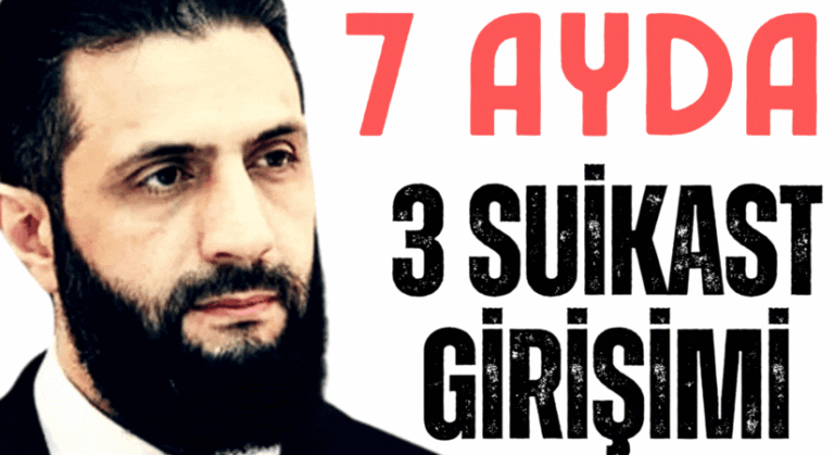 Ahmed Şara’ya 7 Ayda 3 Suikast Girişimi