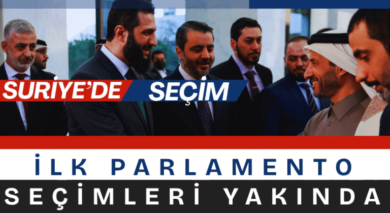 Suriye’de, İlk Parlamento Seçimleri Eylül’de Yapılacak
