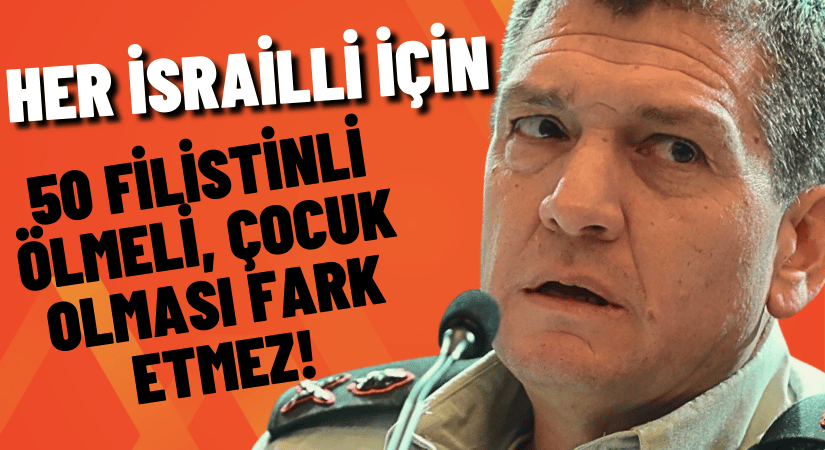 Her Yahudi İçin: 50 Filistinli Ölmeli