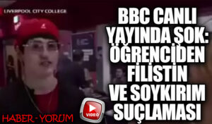 BBC Canlı Yayınında Şok: Öğrenciden Filistin ve Soykırım Suçlaması