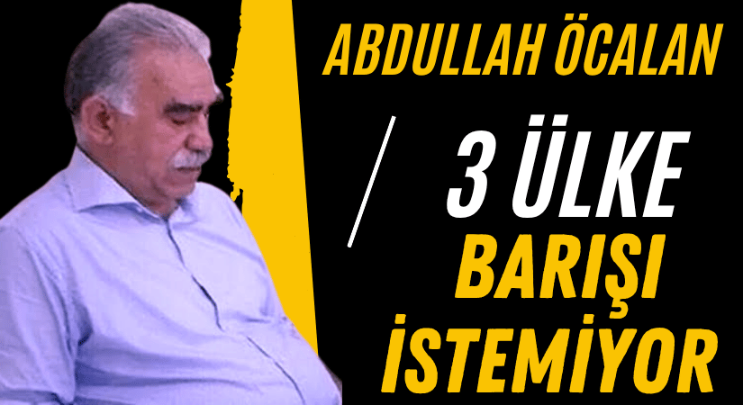 Öcalan, Barışı İstemiyen 3 Ülkenin İsmini Verdi