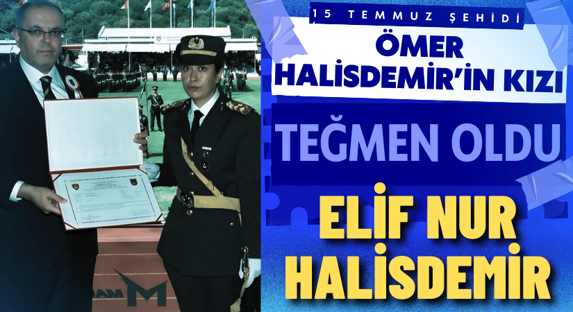 Halisdemir’in Kızı Teğmen Oldu