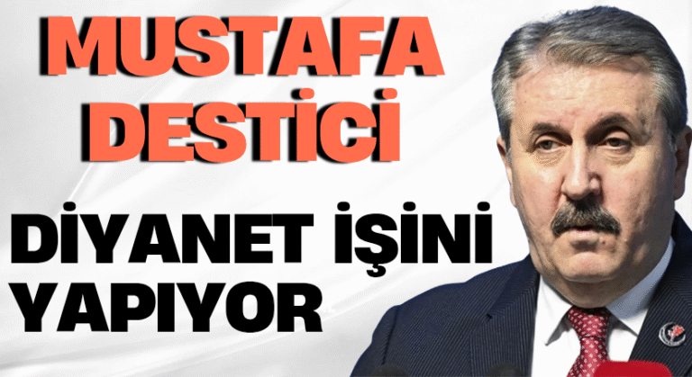 Destici, Diyanet Görevini Yapıyor