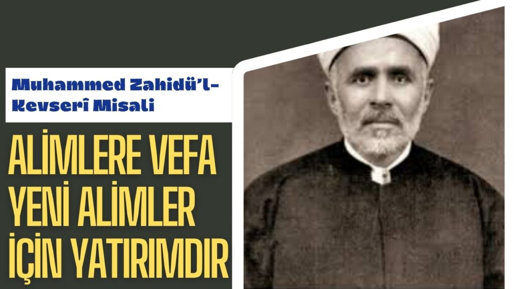 ALİMLERE VEFA YENİ ALİMLER İÇİN YATIRIMDIR