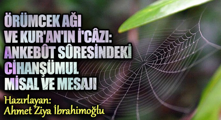 Örümcek Ağı ve Kur’an’ın İʿcâzı: Ankebût Sûresindeki Cihanşümul Misal ve Mesajı