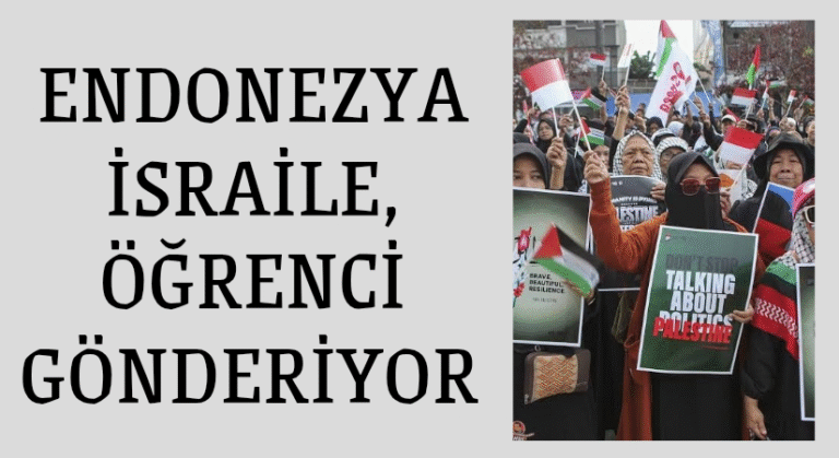 Endonezya’nın, İsrail’e Öğrenci Gönderme Tartışması