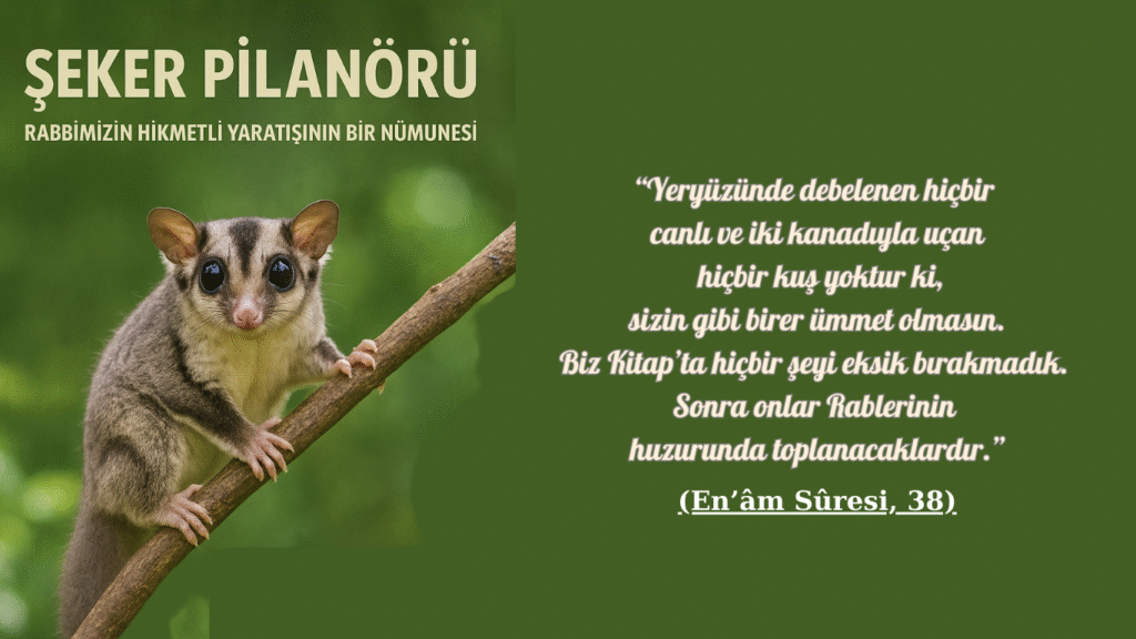 Şeker Planörü: Rabbimizin Hikmetli Yaratışının Bir Nümunesi