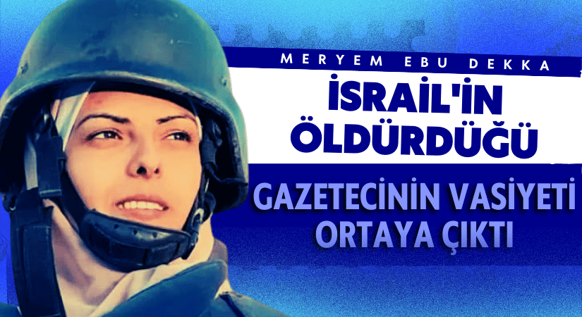 Gazeteci Meryem’in Vasiyeti