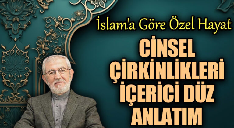 Cinsel Çirkinlikleri İçerici Düz Anlatım