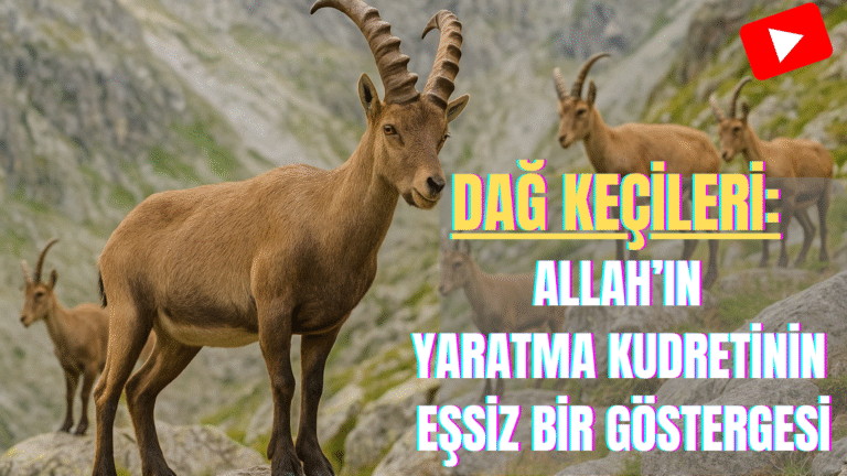 Dağ Keçileri: Allah’ın Yaratma Kudretinin Eşsiz Bir Göstergesi
