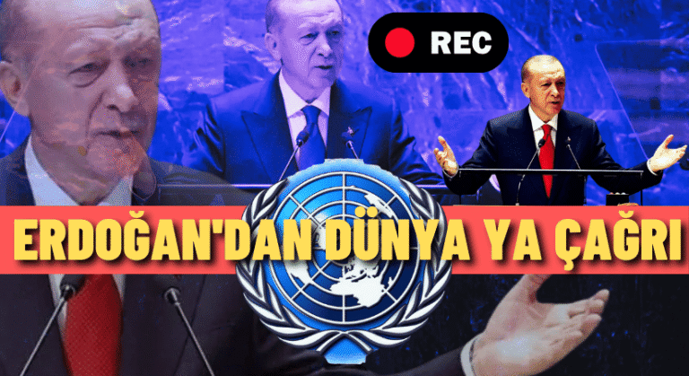 Erdoğan’dan BM’de Tarihi ‘Filistin’ açıklaması!