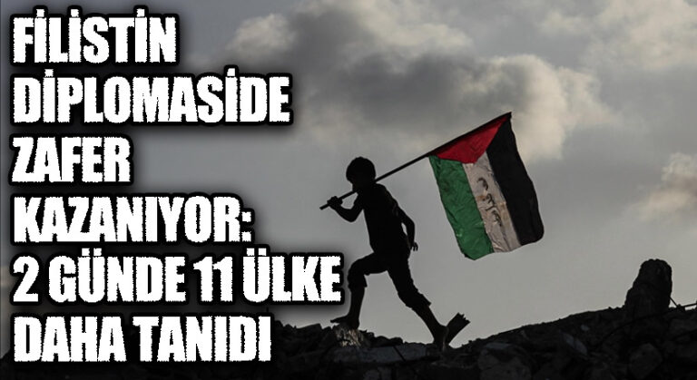 Filistin diplomaside zafer kazanıyor: 2 günde 11 ülke daha tanıdı