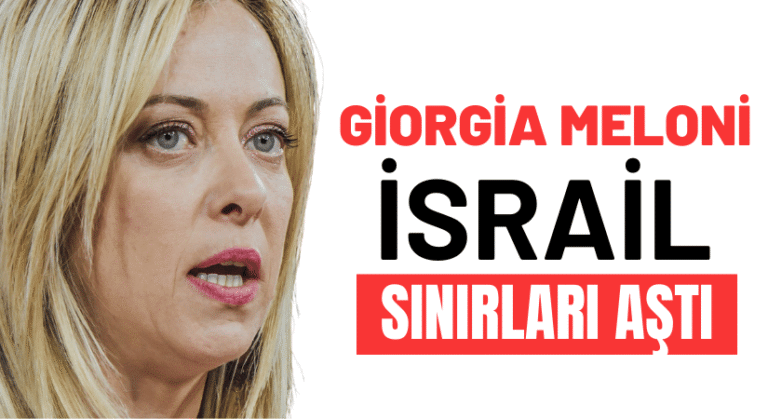 Giorgia Meloni, İsrail Sivilleri Katlediyor