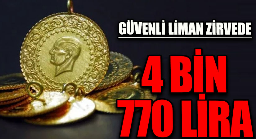 Gram Altında Tarihi Zirve: 4 bin 700 Lirayı Aştı