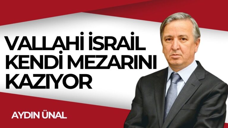 VALLAHİ İSRAİL KENDİ MEZARINI KAZIYOR