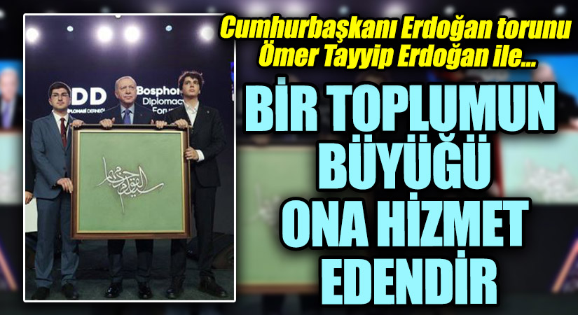 BİR TOPLUMUN BÜYÜĞÜ ONA HİZMET EDENDİR