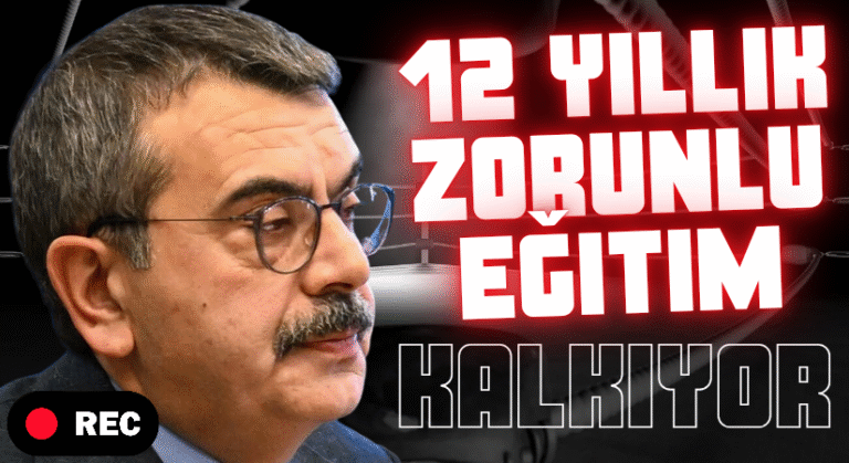 12 Yıllık Zorunlu Eğitim Kalkıyor
