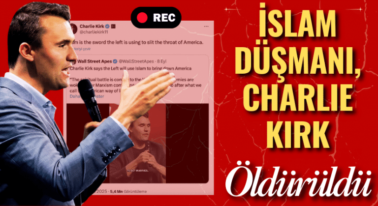 İSLAM DÜŞMANI: Charlie Kirk Öldürüldü