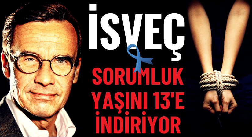 İsveç’te Cezai Sorumluluk Yaşı Düşürülüyor