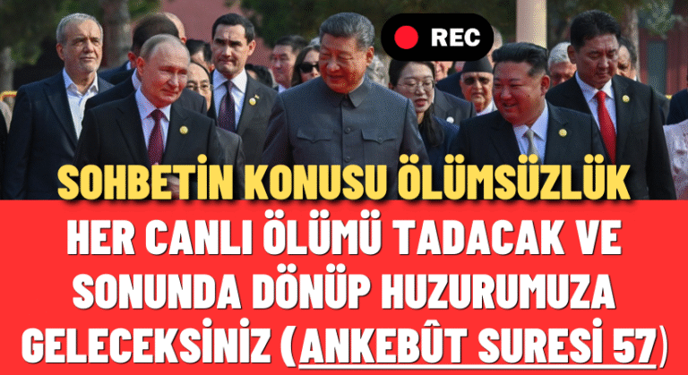 Putin ve Şi’den “Ölümsüzlük” Sohbeti: Mikrofonlara Yansıdı