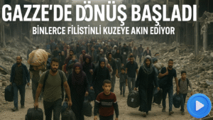 Gazze’de Dönüş Başladı: Binlerce Filistinli Kuzeye Akın Ediyor