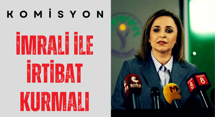 DEM Parti: Komisyon İmralı ile İrtibat Kurmalı