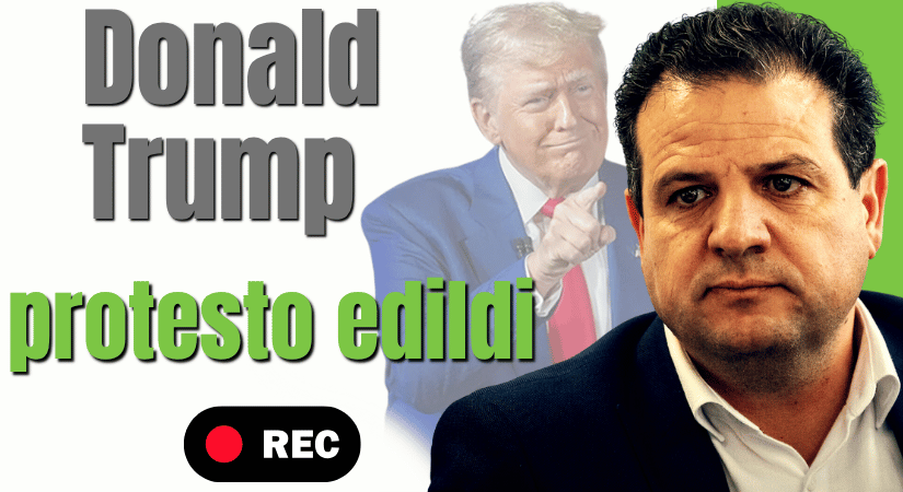 Trump’ın Knesset Konuşması Ayman Odeh, Tarafından Protesto Edildi