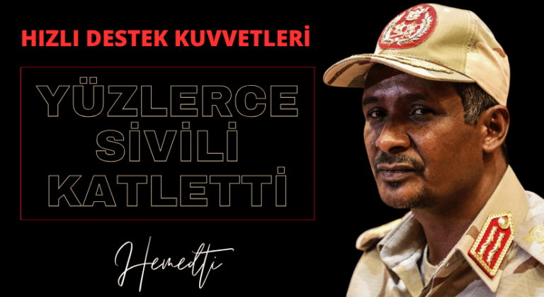 BAE Destekli, Hızlı Destek Kuvvetleri Yüzlerce Sivili Katletti